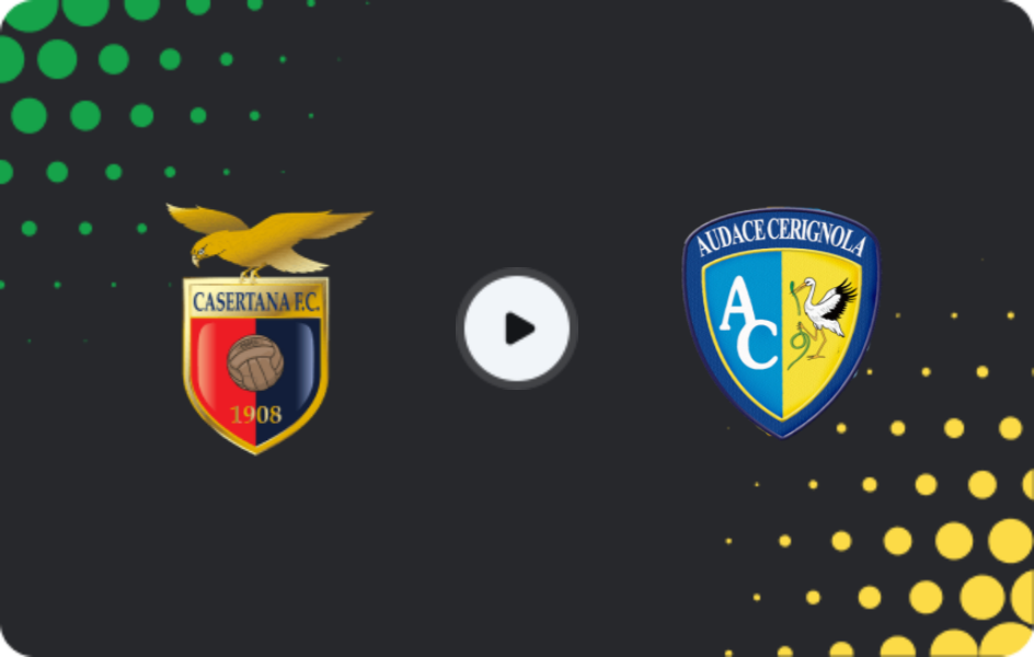 Where to watch Casertana — Audace Cerignola, Serie C - Girone C, 12.04.2026