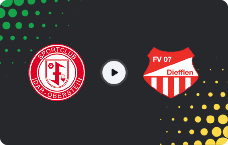 Where to watch SC Idar-Oberstein — Diefflen, Oberliga Rheinland-Pfalz/Saar, 15.04.2026
