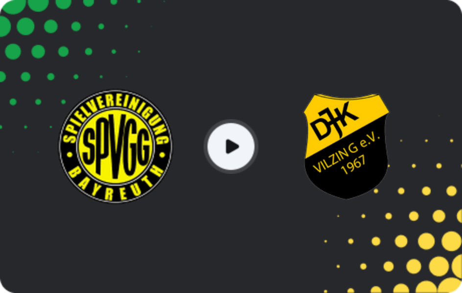 Where to watch Bayreuth — Vilzing, Regionalliga - Bayern, 17.04.2026