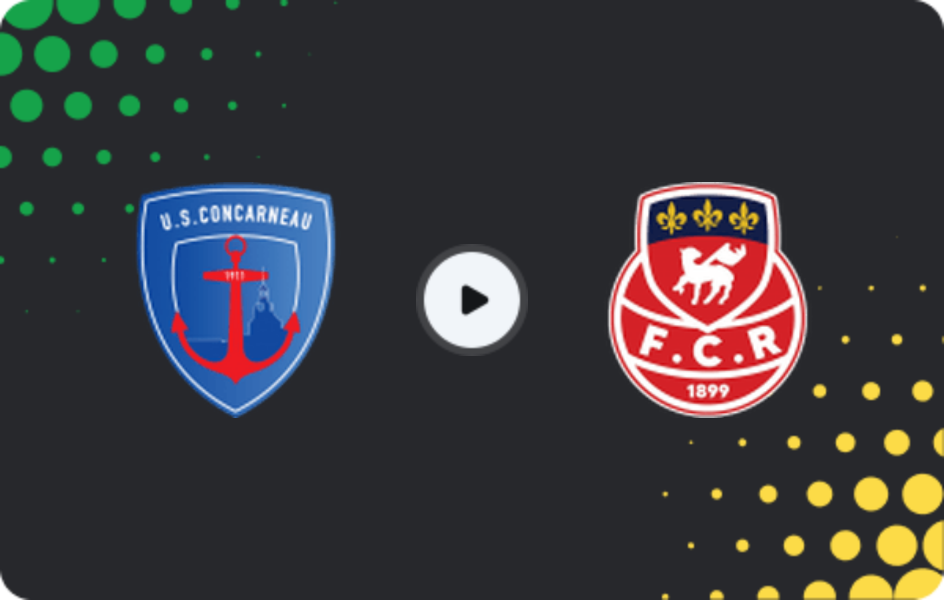 Where to watch Concarneau — Rouen, Championnat National, 17.04.2026