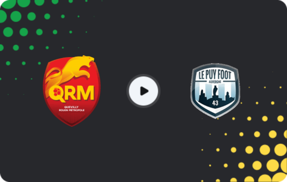 Where to watch Quevilly — Le Puy Foot, Championnat National, 17.04.2026