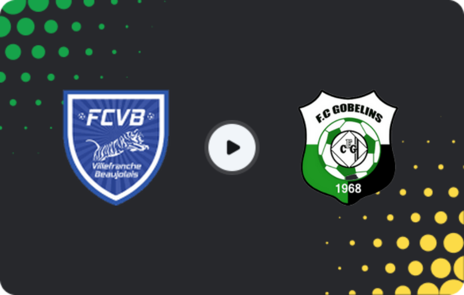 Where to watch Villefranche — Gobelins, Championnat National, 17.04.2026