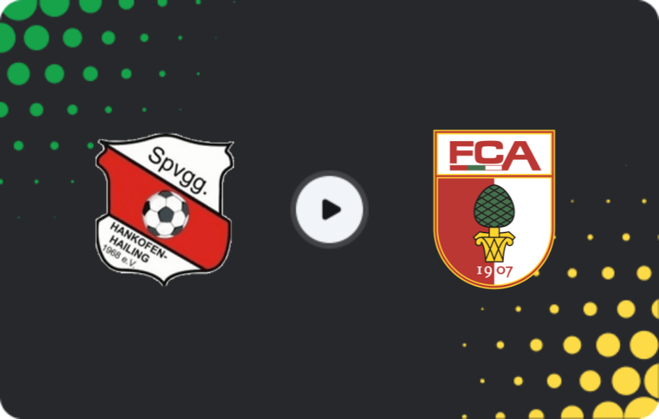 Where to watch Hankofen-Hailing — Augsburg II, Regionalliga - Bayern, 17.04.2026