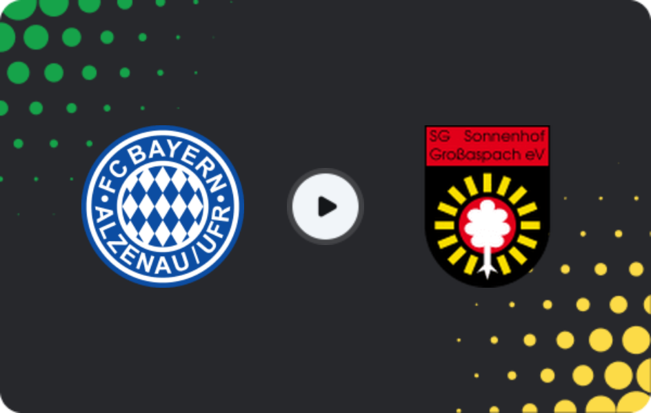 Where to watch Bayern Alzenau — SG Sonnenhof Grossaspach, Regionalliga - SudWest, 18.04.2026