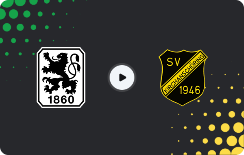 Where to watch 1860 München II — Kirchanschöring, Oberliga - Bayern Süd, 18.04.2026