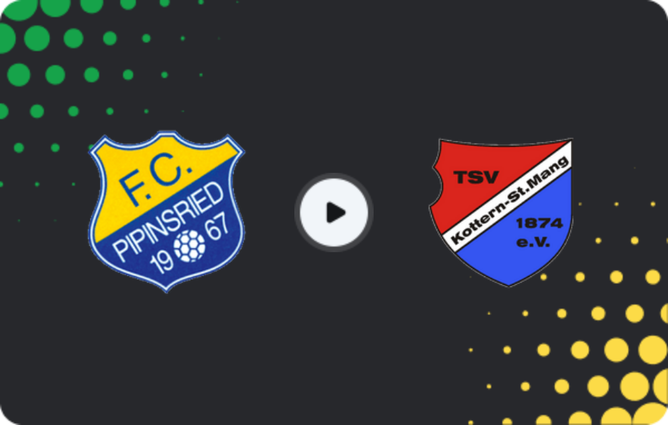 Where to watch Pipinsried — Kottern, Oberliga - Bayern Süd, 18.04.2026