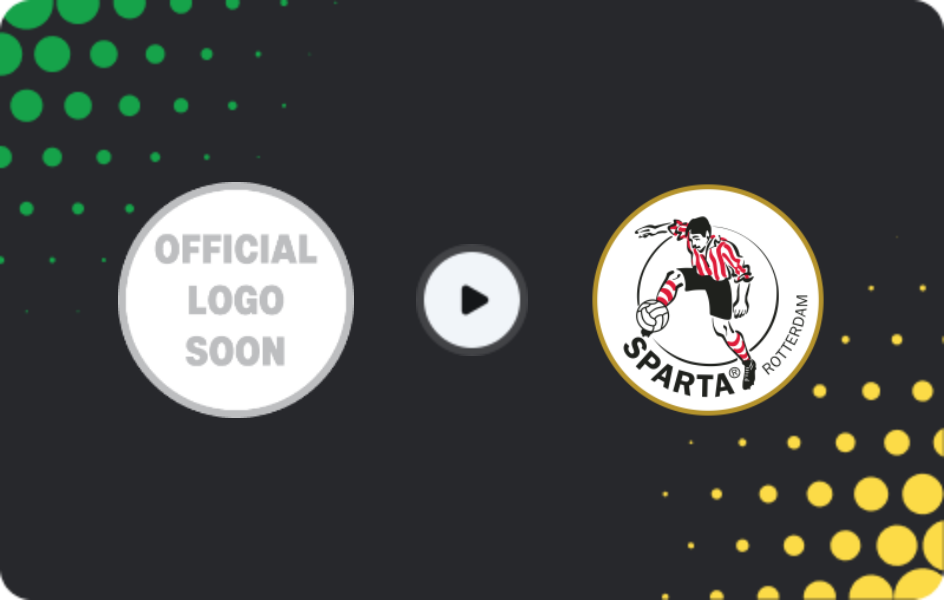 Where to watch Almere City II — Sparta Rotterdam II, Tweede Divisie, 18.04.2026