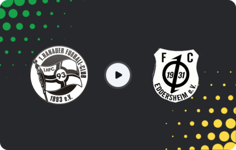 Where to watch Hanau 93 — Eddersheim, Oberliga - Hessen, 18.04.2026