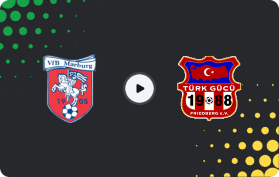 Where to watch Vfb Marburg — Friedberg, Oberliga - Hessen, 18.04.2026