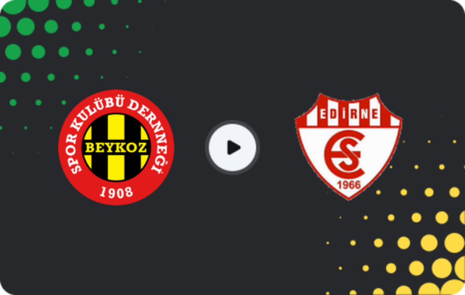 Where to watch Beykoz İshaklıspor — Edirnespor, 3. Lig - Group 1, 18.04.2026