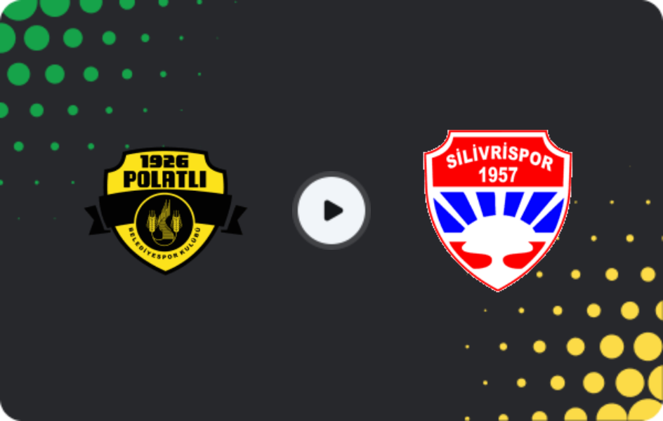 Where to watch 1926 Polatlı Belediye — Silivrispor, 3. Lig - Group 1, 18.04.2026