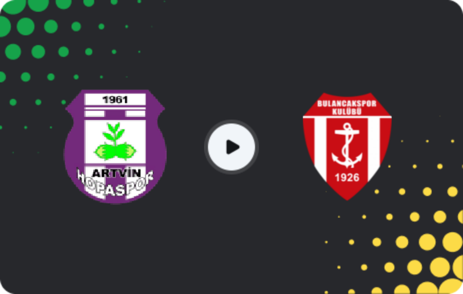 Where to watch Artvin Hopaspor — 1926 Bulancak, 3. Lig - Group 3, 18.04.2026