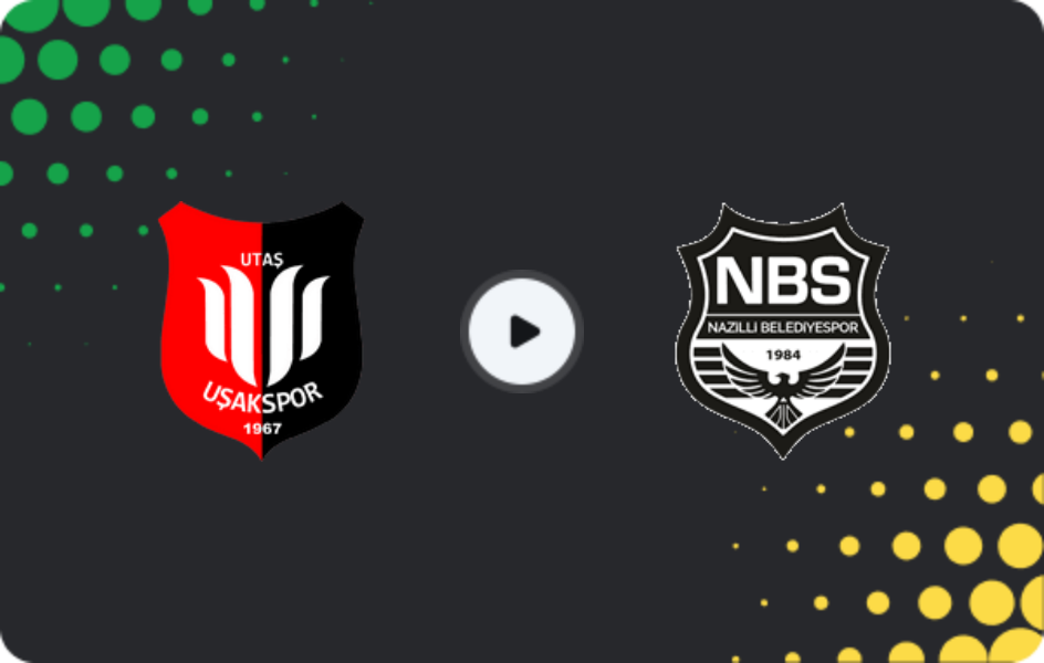 Where to watch Utaş Uşakspor — Nazilli Belediyespor, 3. Lig - Group 4, 18.04.2026