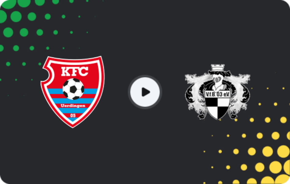 Where to watch KFC Uerdingen 05 — Hilden, Oberliga - Niederrhein, 18.04.2026