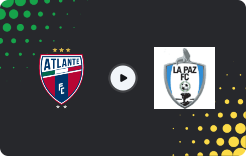 Where to watch Atlante FC — CA La Paz, Liga de Expansión MX, 19.04.2026