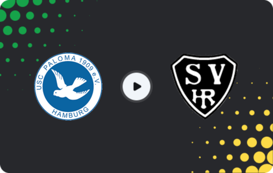 Where to watch Paloma — Halstenbek-Rellingen, Oberliga - Hamburg, 19.04.2026