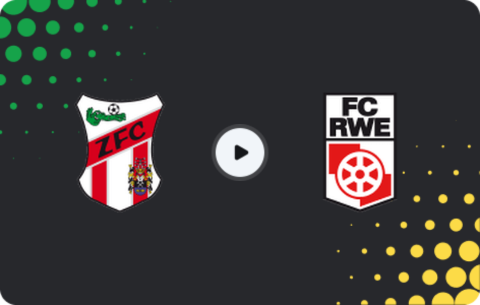 Where to watch ZFC Meuselwitz — FC Rot-Weiß Erfurt, Regionalliga - Nordost, 19.04.2026