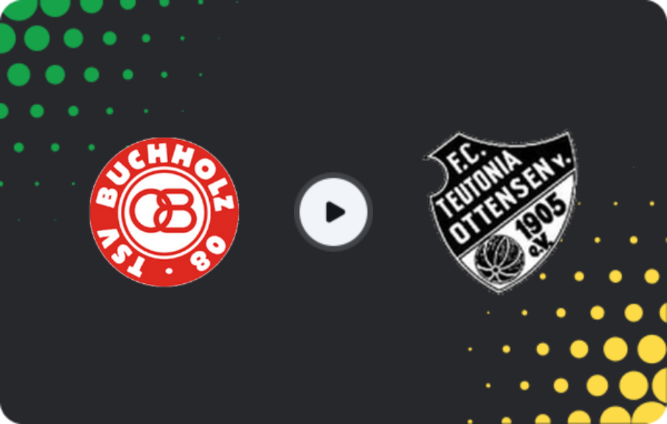 Where to watch Buchholz — Teutonia Ottensen, Oberliga - Hamburg, 19.04.2026