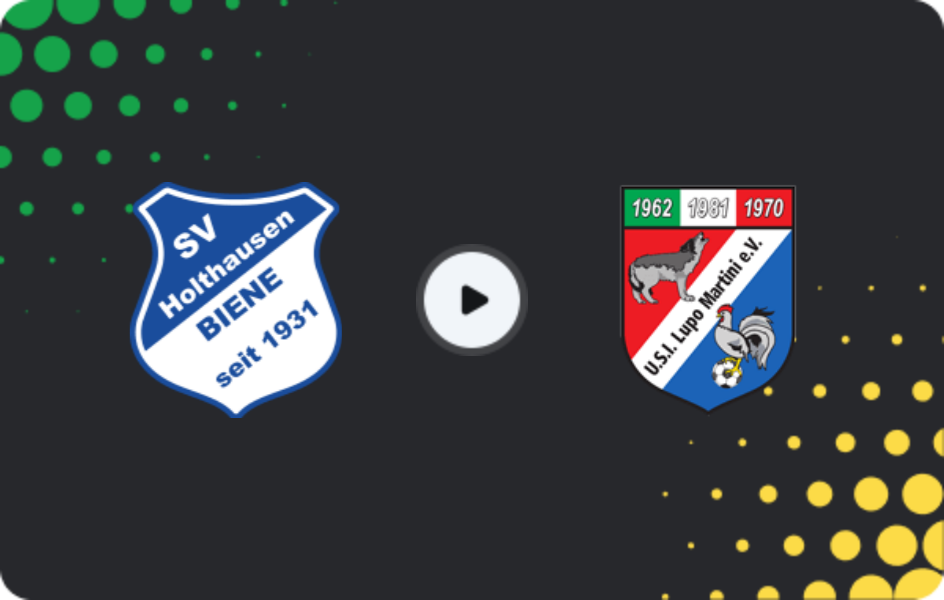 Where to watch Holthausen-Biene — Lupo-Martini, Oberliga - Niedersachsen, 19.04.2026