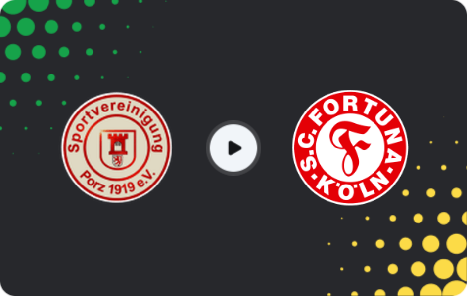 Where to watch Porz — Fortuna Köln II, Oberliga - Mittelrhein, 19.04.2026