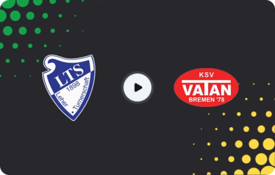 Where to watch Leher TS — Vatan Sport, Oberliga - Bremen, 17.04.2026