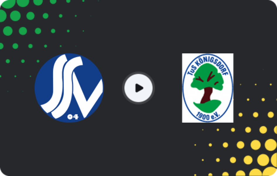 Where to watch Siegburger SV — TuS BW Königsdorf, Oberliga - Mittelrhein, 19.04.2026