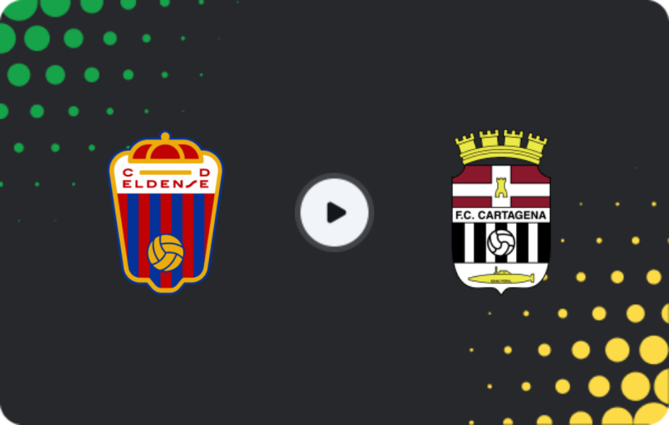 Where to watch Eldense — FC Cartagena, Primera Federación – Group 2, 19.04.2026