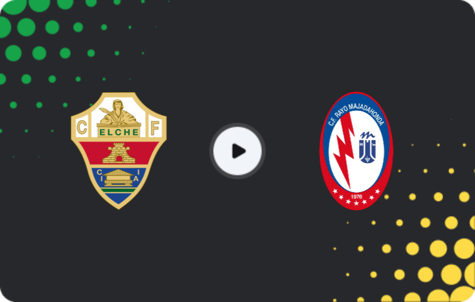 Where to watch Elche II — Rayo Majadahonda, Segunda Federación - Group 5, 19.04.2026