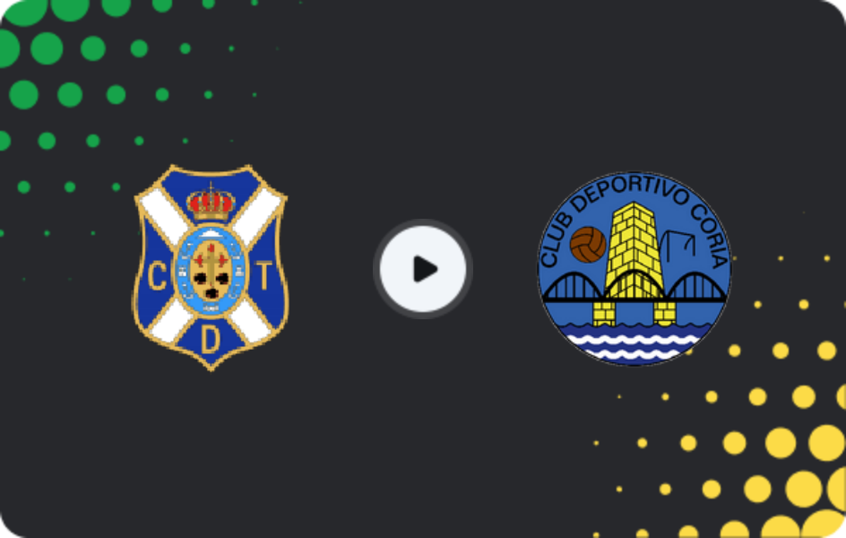 Where to watch Tenerife II — CD Coria, Segunda Federación - Group 5, 19.04.2026