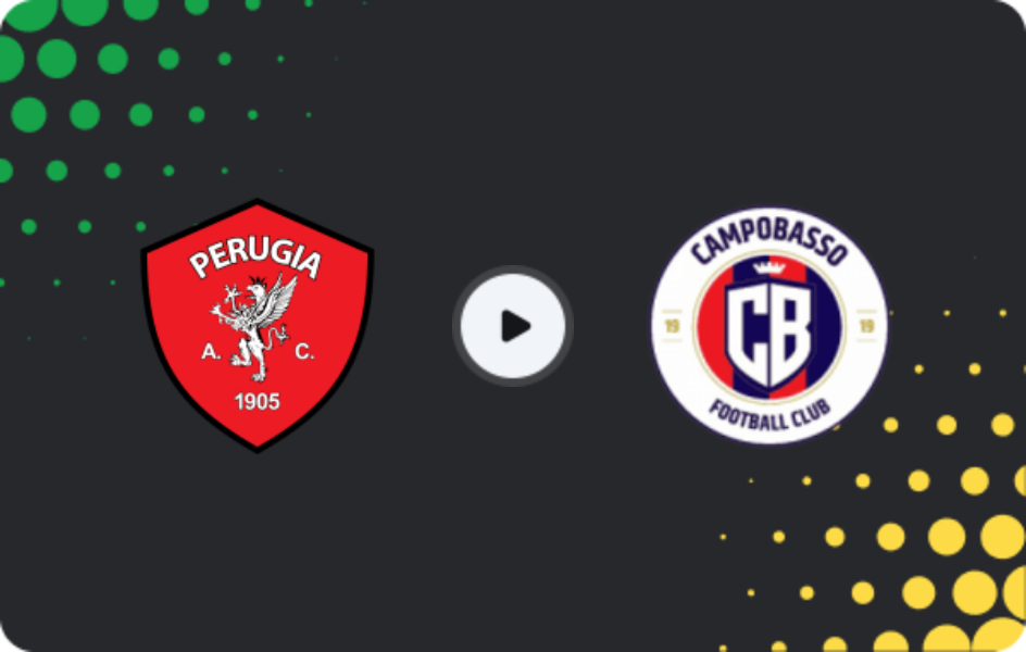 Where to watch Perugia — Città di Campobasso, Serie C - Girone B, 19.04.2026