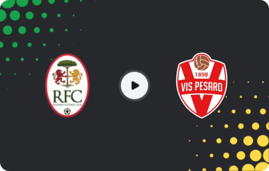 Where to watch Ravenna — Vis Pesaro, Serie C - Girone B, 19.04.2026