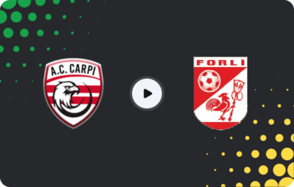 Where to watch Athletic Carpi — Forli, Serie C - Girone B, 19.04.2026