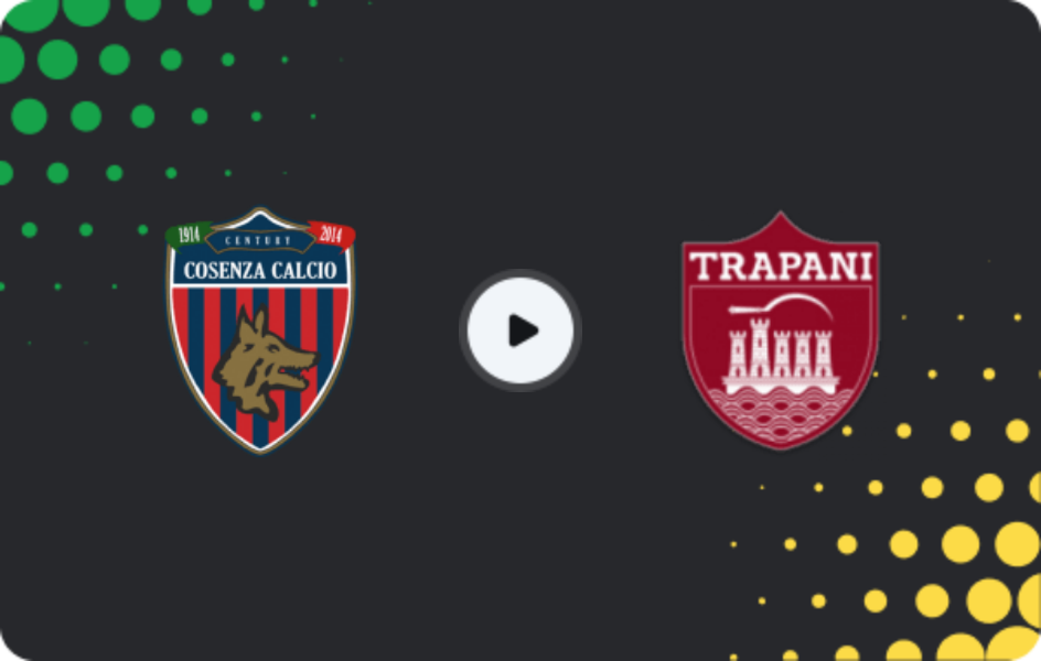 Where to watch Cosenza — Trapani 1905, Serie C - Girone C, 19.04.2026