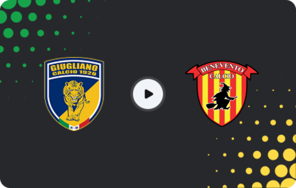 Where to watch Giugliano — Benevento, Serie C - Girone C, 19.04.2026