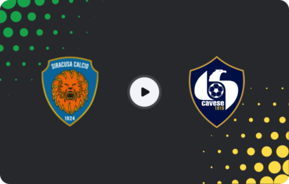 Where to watch Siracusa — Cavese, Serie C - Girone C, 19.04.2026