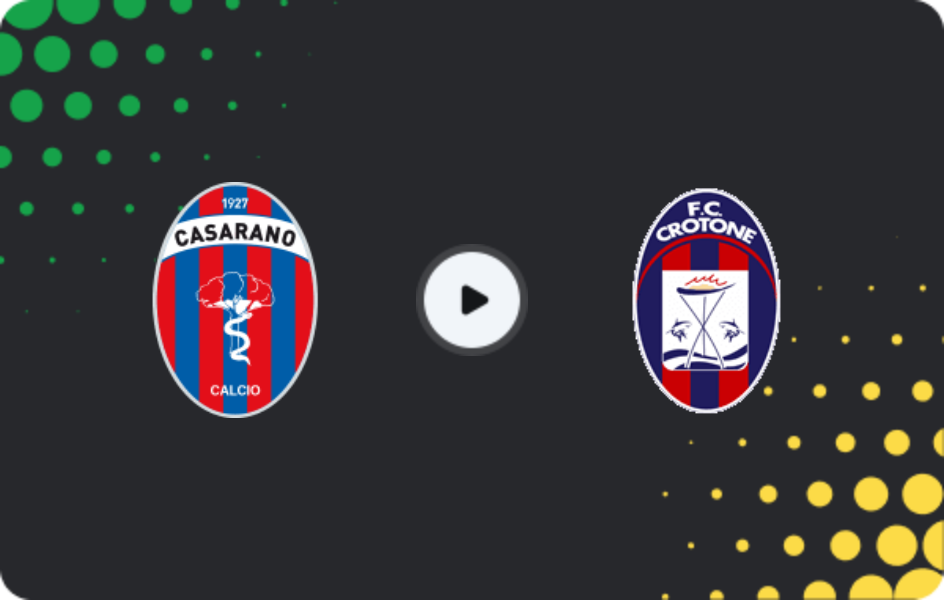 Where to watch Casarano — Crotone, Serie C - Girone C, 19.04.2026