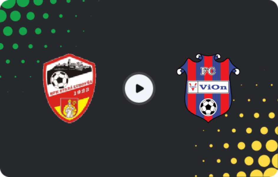Where to watch Stará Ľubovňa — Zlaté Moravce, 2. Liga, 21.04.2026