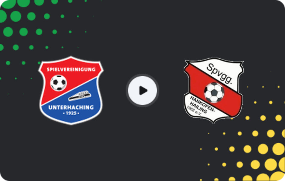 Where to watch SpVgg Unterhaching — Hankofen-Hailing, Regionalliga - Bayern, 21.04.2026