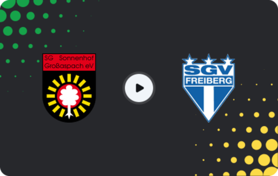Where to watch SG Sonnenhof Grossaspach — SGV Freiberg, Regionalliga - SudWest, 21.04.2026