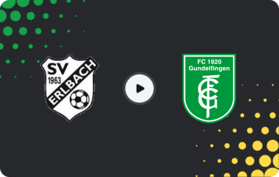 Where to watch Erlbach — Gundelfingen, Oberliga - Bayern Süd, 24.04.2026
