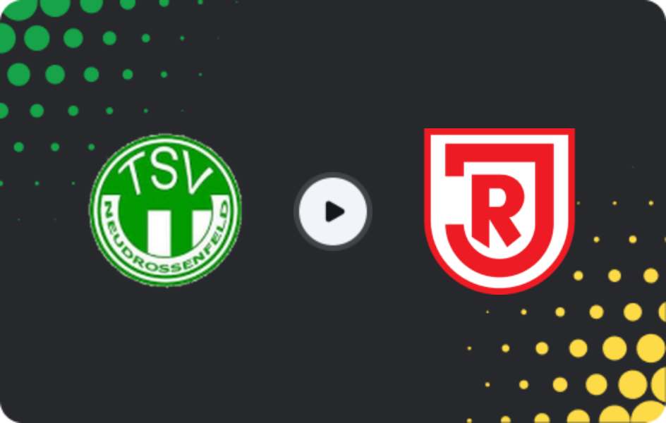 Where to watch Neudrossenfeld — Jahn Regensburg II, Oberliga - Bayern Nord, 24.04.2026