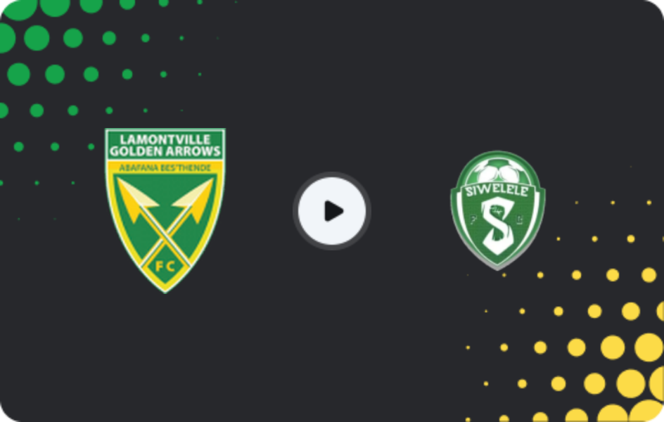 Where to watch Golden Arrows — Siwelele, Premiership, 24.04.2026