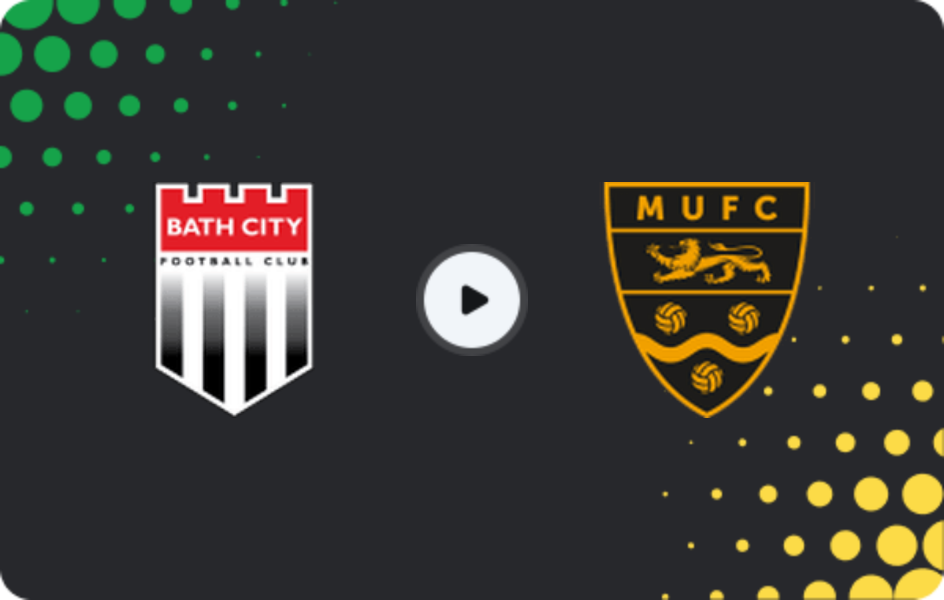 Where to watch Bath City — Maidstone Utd, National League - South, 25.04.2026