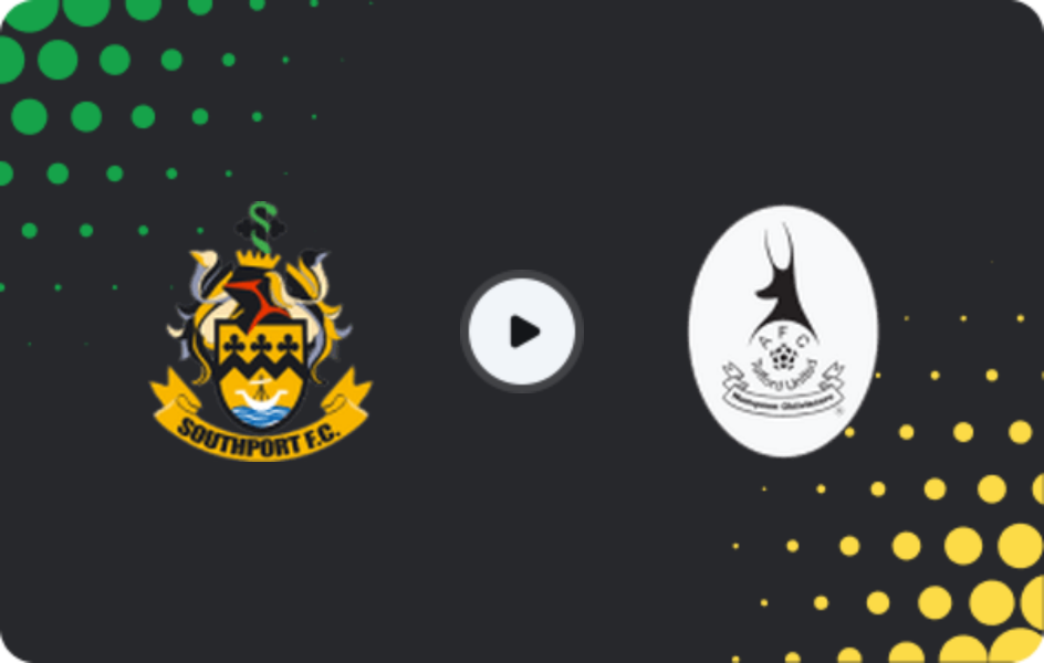 Where to watch Southport — AFC Telford United, National League - North, 25.04.2026