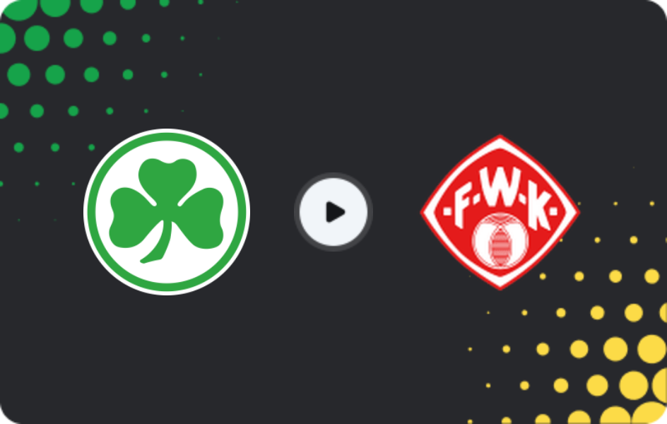 Where to watch Greuther Fürth II — Würzburger Kickers, Regionalliga - Bayern, 25.04.2026