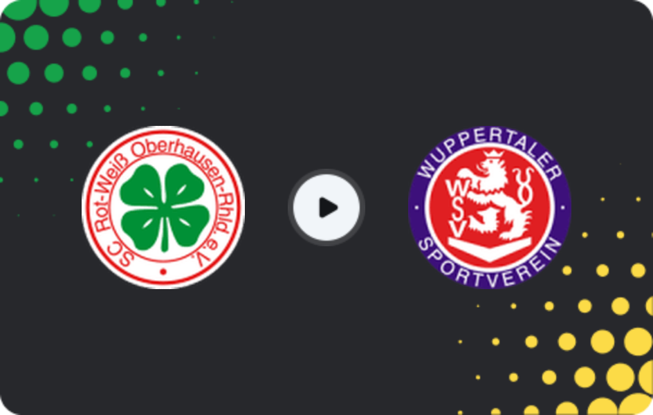 Where to watch Rot-weiss Oberhausen — Wuppertaler SV, Regionalliga - West, 25.04.2026