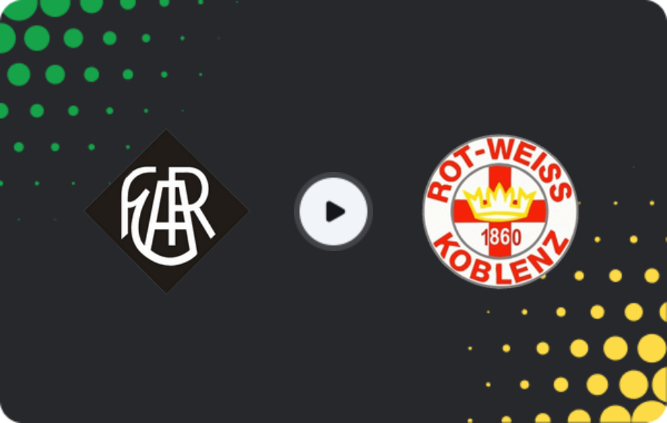 Where to watch Arminia Ludwigshafen — TuS RW Koblenz, Oberliga Rheinland-Pfalz/Saar, 25.04.2026