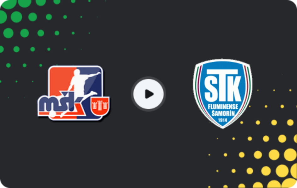 Where to watch Považská Bystrica — Šamorín, 2. Liga, 25.04.2026
