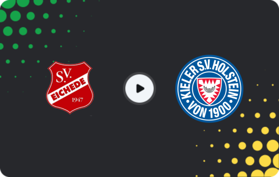 Where to watch SV Eichede — Holstein Kiel II, Oberliga - Schleswig-Holstein, 26.04.2026