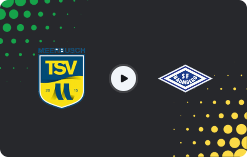 Where to watch Meerbusch — SF Baumberg, Oberliga - Niederrhein, 26.04.2026